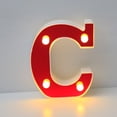 thumbnail image 4 of Moins de 5 Ornements de Bureau Mode Lampe LED sous-Titre Lampe LED Durée de Vie Longue Durée Sans Chaleur. Obtenez le Meilleur Effet Décoratif Lettres LED s'Illuminent Lettres en Plastique Debout Suspendues, 4 of 9