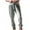 Grey, variant on EGNMCR Men's Lightweight Pants, Cargo Pants Men, Linen Pants Men Men's Drawstring Elastic Waist And Solid Color Pocket Hoodie Binding Leg Pants Tracksuit Pants Men Pants