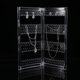 thumbnail image 4 of Soporte de exhibición Ticfox Acrílico Transparente 120 Agujeros Organizador de Pendientes, 4 of 13