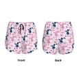 thumbnail image 5 of Lsque Cartoon Poodle Dog Printed Women's Running Shorts with Liner Pockets,Elastic Quick Dry Workout Athletic Gym Yoga Shorts,Womens High Waist Shorts-Small, 5 of 9