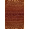 thumbnail image 1 of Momeni Delhi 8' X 10' Contemporary Hand Tufted Wool Rug in Paprika, 1 of 3