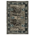thumbnail image 2 of Linon Home Decor Vintage Collection Zeigler Rug Grey 2' x 3' Polyester Oriental, Border 0.25 - 0.5 inch 2' x 3' Entryway, Kitchen, Bathroom Beige, 2 of 7