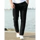 thumbnail image 5 of Pantalones Casuales De Lino De Algodón Sueltos Para Hombres, 5 of 7