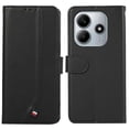 thumbnail image 1 of For Xiaomi Redmi Note 14 4G Case RFID Blocking Flip Leather Phone Cover - Black, 1 of 5