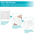thumbnail image 4 of 25 PCS Clear Plastic Drawer Organizers Set, Vtopmart 4-Size Versatile Bathroom and Vanity Trays, 4 of 9
