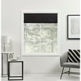 thumbnail image 3 of Exclusive Home Acadia 100% Blackout Roman Shade, 23"x64", Black, 3 of 13