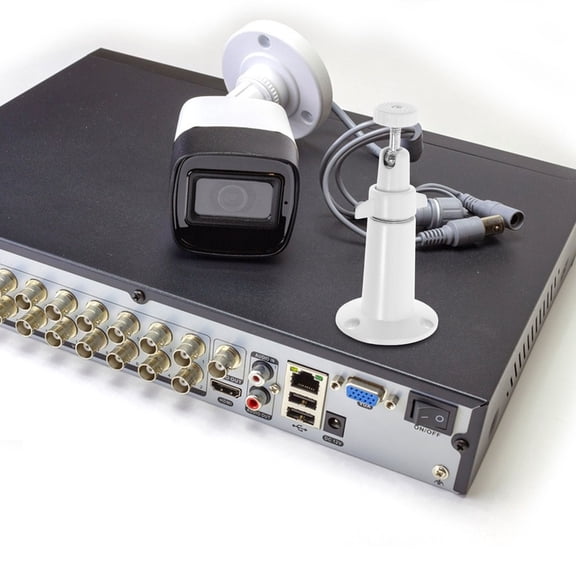 KONTONTY 2pcs Security Camera Universal Mounting Bracket Adjustable Camera Wall Mounting Holder for Indoor and Outdoor Security