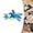 Bluebird*1, variant on Interactive Chirping Bird Cat Toy, Flapping Bird Cat Toy, Flying Bird Cat Toy, Chirping Bird Cat Toy Flapping Wings, Flying Simulation Electric Sparrow Shaking Bird Hunting Cat Toy (Bluebird*1)