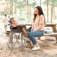 thumbnail image 5 of Baby Delight Go with Me Uplift Silla alta portátil de lujo | Toldo para el sol | Interior y exterior | Gris, 5 of 5