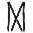 thumbnail image 1 of Tirantes Dockers para hombre, lisos, negros y ajustables, 1 of 5