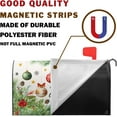 thumbnail image 3 of Christmas Winter Nativity Christian Mailbox Covers Magnetic Winter Xmas Jesus Joy to The World Mailbox Cover 21" X 18" Waterproof Red Ball Pine Mail Box Covers Magnetic Standard Size for Home Decor, 3 of 6