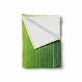 thumbnail image 2 of Sage Soft Flannel Fleece Throw Blanket, Ombre Style Composition with Color Shades and Vertical Digital Stripes, Cozy Plush for Indoor and Outdoor Use, 70" x 90", Green Pale Green White, by Ambesonne, 2 of 6