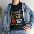 thumbnail image 2 of Queen Stepping into My 60th Birthday with God's Grace and Mercy T-shirt, 2 of 2