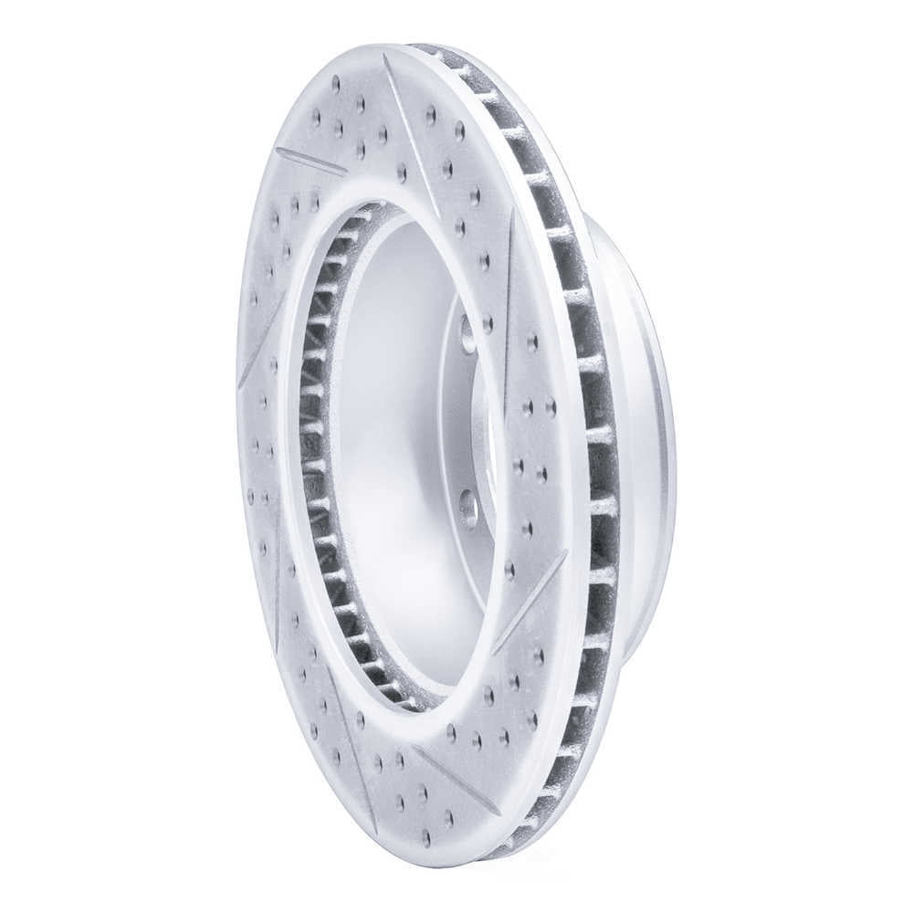 Dynamic Friction Company 830-76121L DFC Geoperformance Rotor - Drilled and Slotted