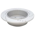 thumbnail image 3 of Geelife Rear Posi Metallic Brake Pad & Performance Drilled Slotted Rotor Kit, 3 of 8