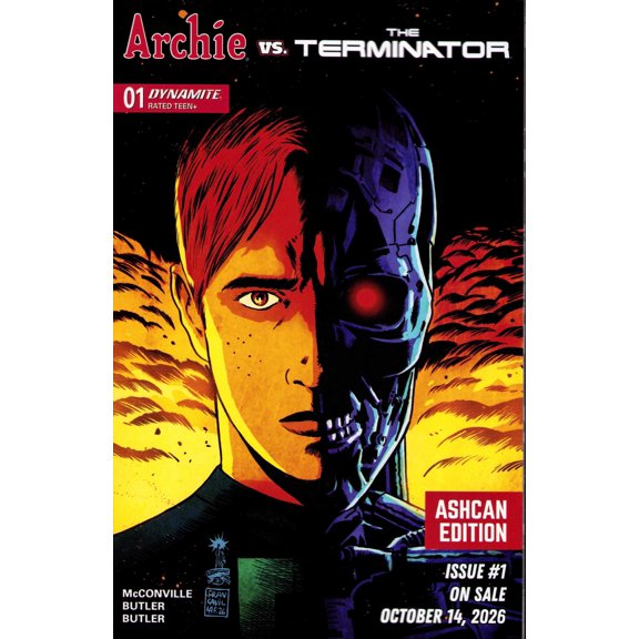 Collectible Archie vs. the Terminator Ashcan #1 VF ; Dynamite Comic Book