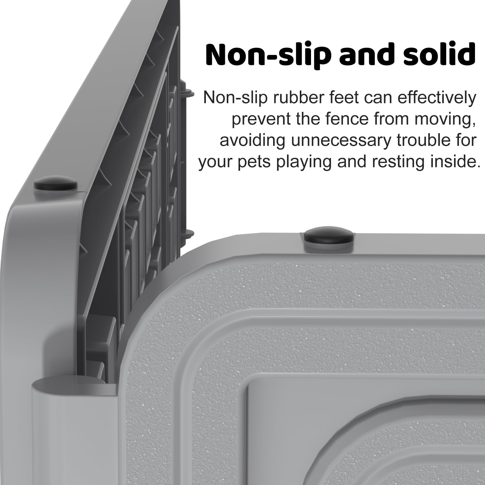 4-Panel Pet Playpen for Dogs & Cats - Indoor/Outdoor Safety Gate with Door, Portable Metal Puppy Fence - Easy to Clean & Assemble, Secure Kennel for Small Animals