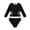 Black-12, variant on Tankini Swimsuit for Girl Tummy Control Two Piece Bathing Suits High Waisted Shell Swimwear