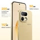 thumbnail image 3 of Teléfono Inteligente Realme 16 Pro 5G 12GB RAM 512GB ROM, Cámara 200MP, Batería 7000mAh, Pantalla 144Hz AMOLED, Gris, 3 of 8