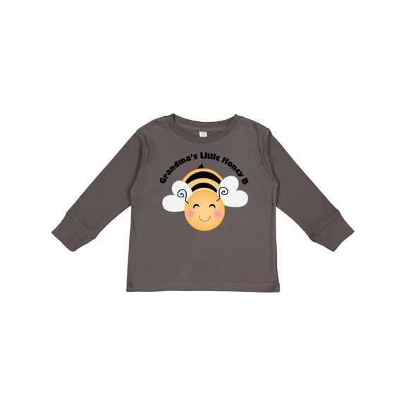 Inktastic Grandma's Little Honey Bee Boys or Girls Long Sleeve Toddler T-Shirt
