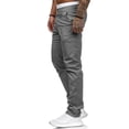 thumbnail image 3 of HUNGSON Men Skinny Slim Fit Casual Jeans Dyeing Stretch Straight Fashion Denim Pants, 3 of 4