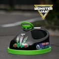 thumbnail image 6 of Monster Jam 6V Bumper Car, Battery Powered Ride on Toy with Remote for Kids Ages 1.5+, Black, 6 of 13