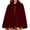 Wine, variant on Virmaxy Halloween Costume Unisex Adult Velvet Hooded Costume Cape Lace Up Front Bow Tie Asymmetrical Cloak for Halloween Stage Performance Cosplay Red
