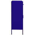 thumbnail image 2 of vidaXL Armoire de Rangement Bleu Marine 80x35x101,5 cm Acier, 2 of 5