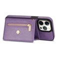 thumbnail image 5 of TECH CIRCLE iPhone 14 Pro Max Wallet Case, Soft PU Leather Kickstand Card Slots Holder Flip Folio Case Durable Shockproof Cover for Apple iPhone 14 Pro Max 2022 6.7 Inch,Purple, 5 of 9