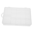 thumbnail image 4 of MERRYHAPY Fishing Tool Box White Plastic Storage Organizer for Hooks Lures and Baits, 4 of 8
