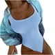 thumbnail image 4 of Traje de baño de una pieza de moda de color fluorescente ondulado de tela arrugada para mujer Traje de baño Fridja  nalpqowj63090, 4 of 8