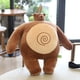 thumbnail image 2 of Tiny Head Teddy bear Toy Pillow Stuffed Small Head Big muscle Body Raccoon Frog Elephant Boyfriend Hug Pillow Chair Cushion heqiyong LED, 2 of 2