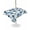 Blue, variant on Outdoor Tablecloth with Umbrella Hole for Patio/Picnic/Party/Camping, Teal Green Floral Waterproof Table Cloth Rectangle Table Cover Washable, Vintage Cornflower Leaves Rustic Plants (52"x 70")