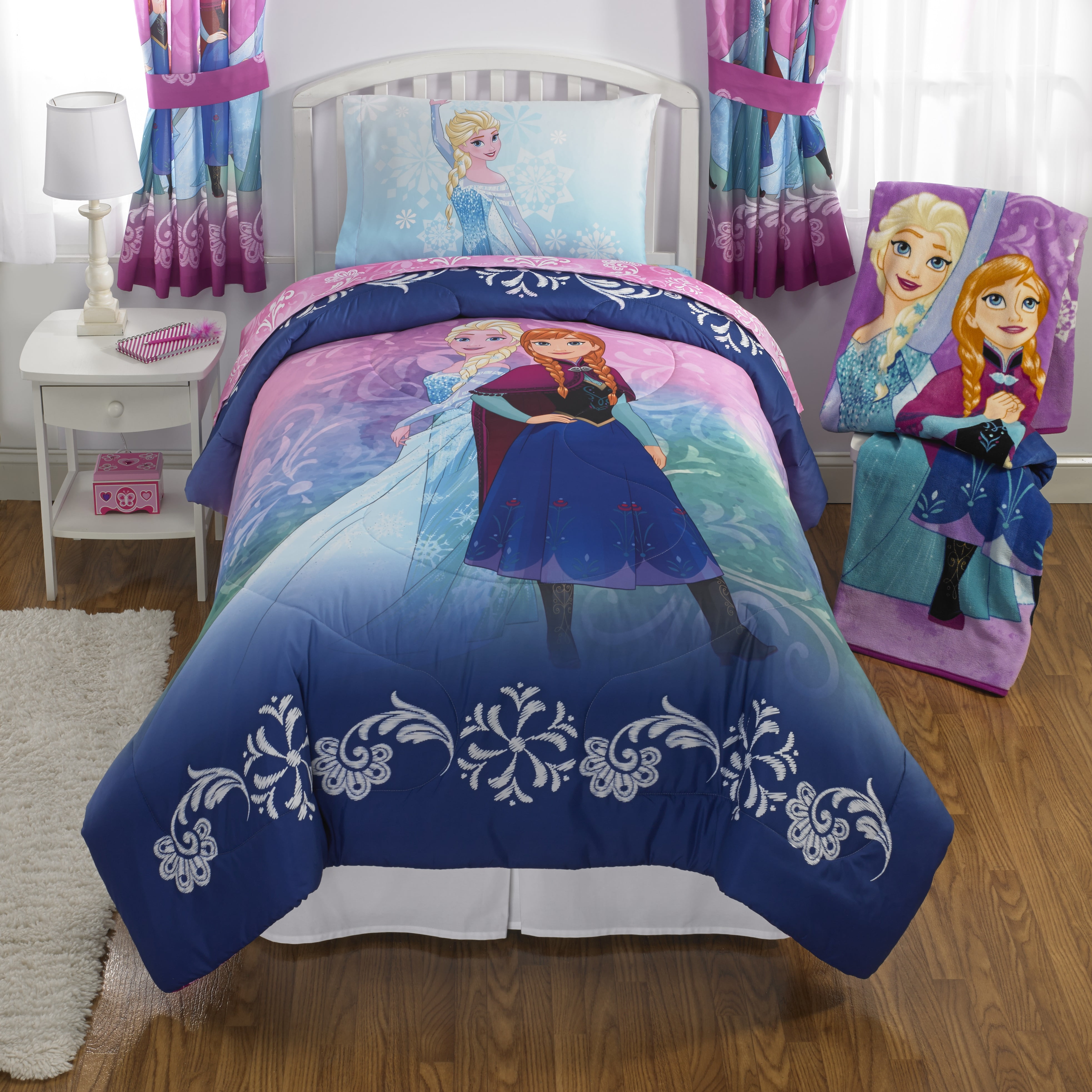 disneys frozen nordic frost kids bedding bed in bag twin bedding frozen full size sheets