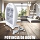 thumbnail image 3 of CM-TOP Calefactor Eléctrico para hogar Calentador portátil 800W Calefacción rápida Calefacción Sistema silencioso Para Uso En Interiores Y Exteriores Eléctrico portátil de cerámica 38 * 26 * 15, 3 of 5