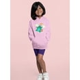 thumbnail image 2 of Happy Autumn Monster And Girl Hoodie Juniors -Image by Shutterstock,  x-Large, 2 of 4