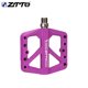 thumbnail image 4 of Pedales planos de nailon Greeniant para bicicleta Violeta 24 picos intercambiables, 4 of 6