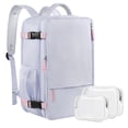 thumbnail image 1 of Mochila Sinali Carry on impermeable para portátil de 17 pulgadas para mujer, 1 of 9