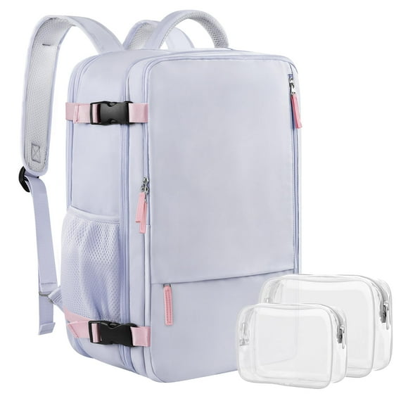 Mochila Sinali Carry on impermeable para portátil de 17 pulgadas para mujer