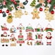 thumbnail image 2 of Colgador de puerta colgante de Navidad, cartel de Papá Noel, árbol de Navidad, adornos de alce Snoweman, decoración de fiesta de año nuevo, 2024, 2 of 4