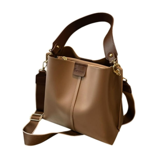 Bolso de hombro Fernando para mujer bolso de mano de moda caqui