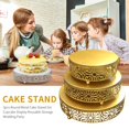 thumbnail image 4 of Soporte De Pastel De Metal Soporte De Exhibición De Postre De Cupcake Para Fiestas De Aniversario De Bodas De Cumpleaños Sweethay HA036436-00, 4 of 6
