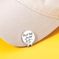 thumbnail image 3 of Gifts for Dad Golf Ball Marker Hat Clip for Men Him Dad Fathers Day Birthday Gifts from Son Daughter New Dad Gift for Men First Time Dad Stepdad Grandpa Valentine for Dad by Par, 3 of 6