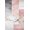 Pink, Pattern 6, variant on ODIKA 8'x10' Washable Area Rug Pink Abstract Interlocking Shapes Minimalist Watercolor Brushstroke for Dining Room, Large Office, Lounge, Non-Slip Chair-Friendly Mat
