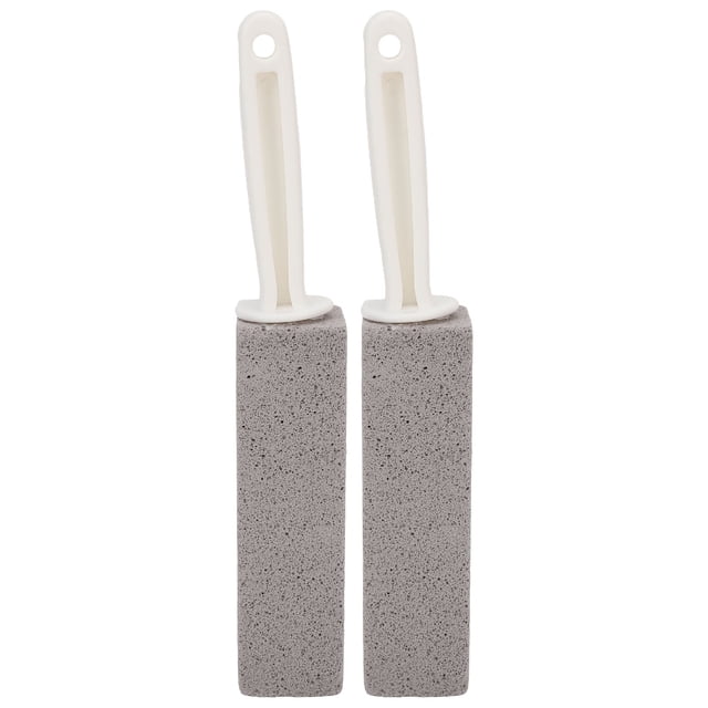 Limpiador de piedra pómez, 2 piezas de piedra pómez para salón de belleza, cepillo de limpieza de piedra pómez para inodoro, cepillo de piedra pómez, artesanía superior