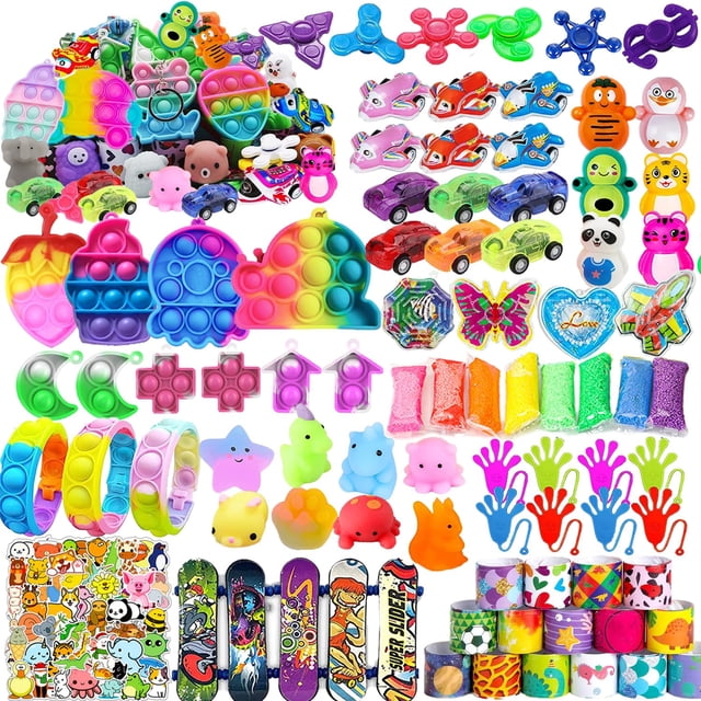 Party Favors Liovccty 128 unidades para niños de 4 a 8 a 12 años con juguetes
