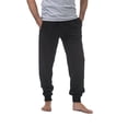 thumbnail image 4 of Pro Club Pantalon Long en Molleton pour Homme, Noir, Très Grand, 4 of 4