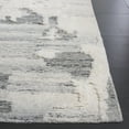 thumbnail image 3 of SAFAVIEH Casablanca Toireasa Abstract Shag Area Rug, Grey/Ivory, 6' x 9', 3 of 11