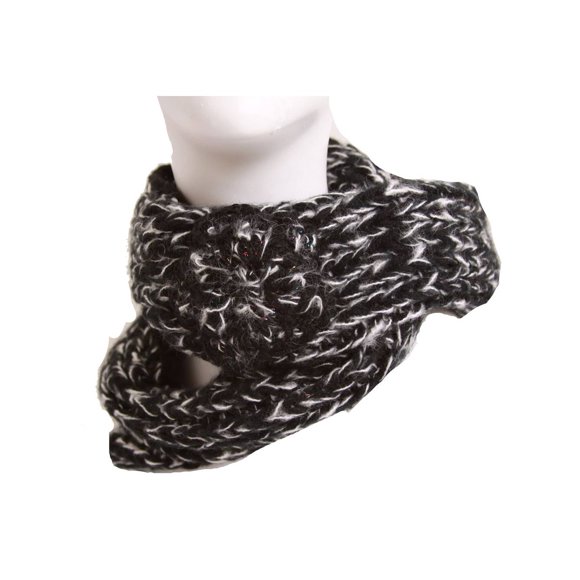 Figure-8 Scarf - Black