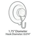 thumbnail image 2 of Suction Cup with Hook 1.75" Diameter, 20-Pack, 2 of 3